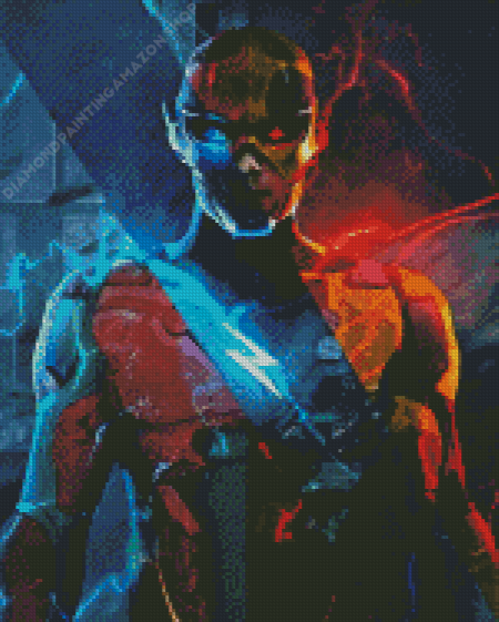 The Reverse Flash Diamond Painting