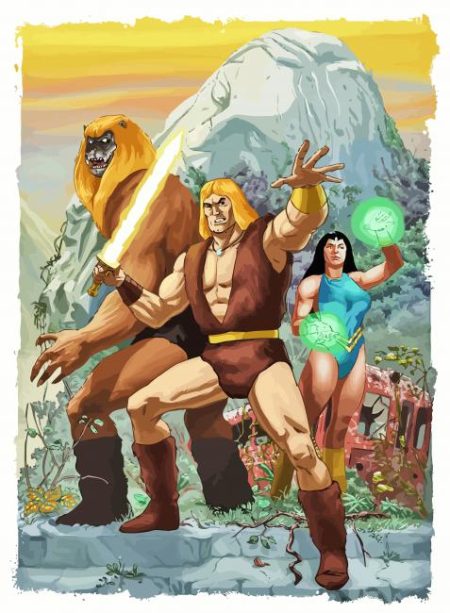 Thundarr The Barbarian Diamond Painting