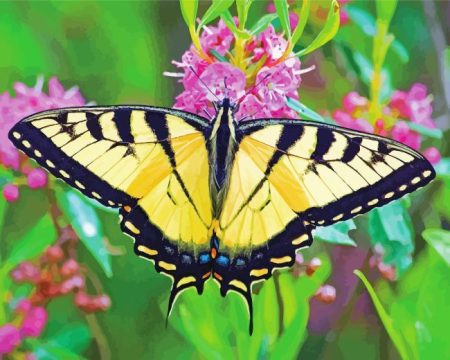 Tiger Swallowtail Diamond Painting