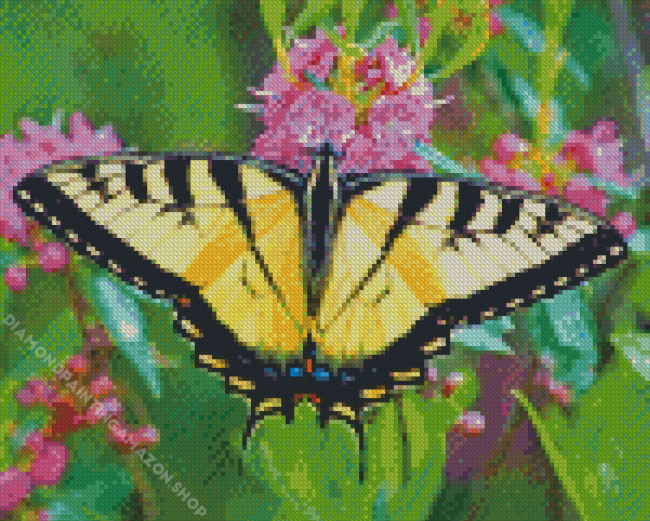 Tiger Swallowtail Diamond Painting