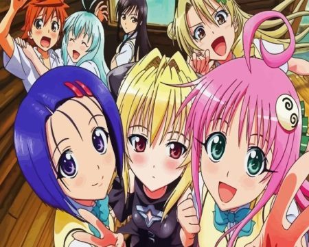 To Love Ru Diamond Painting