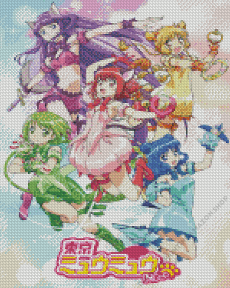 Tokyo Mew Mew Diamond Painting