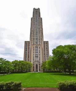 University Of Pittsburgh Diamond Painting