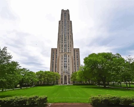 University Of Pittsburgh Diamond Painting