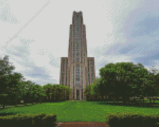 University Of Pittsburgh Diamond Painting