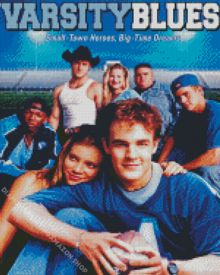Varsity Blues Poster Diamond Painting