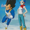 Vegeta And Bulma Diamond Painting