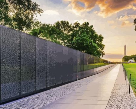 Vietnam Veterans Memorial Diamond Painting