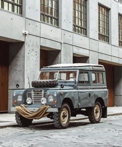 Vintage Land Rover Diamond Painting