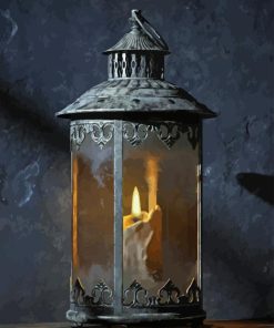 Vintage Lantern Diamond Painting