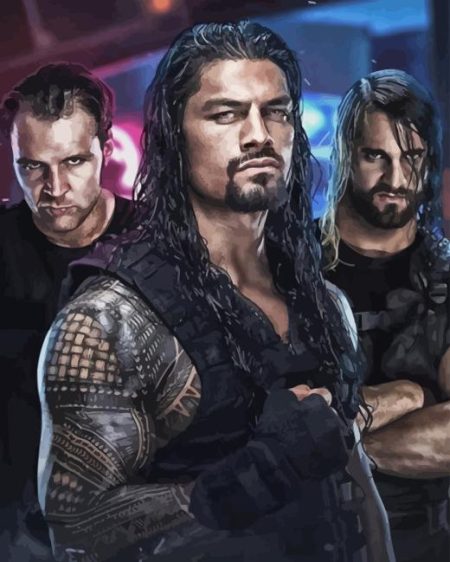 WWE The Shield Diamond Painting