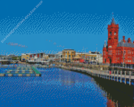 Wales Cardiff Bay Diamond Painting
