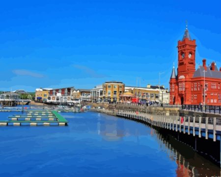 Wales Cardiff Bay Diamond Painting