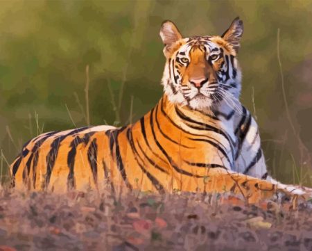 Wild Tiger Animal Diamond Painting
