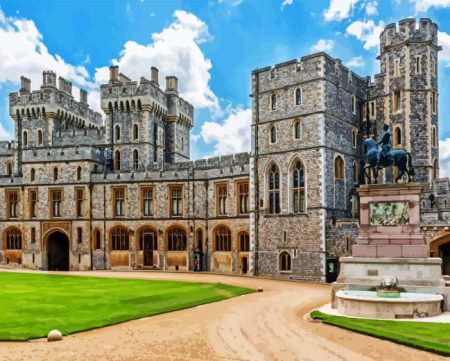 Windsor Castle Diamond Painting