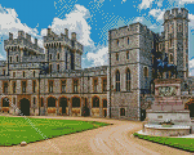 Windsor Castle Diamond Painting