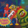 Yo Gabba Gabba Diamond Painting