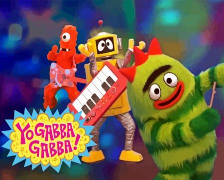 Yo Gabba Gabba Diamond Painting
