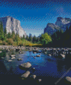 Yosemite Valley Diamond Painting