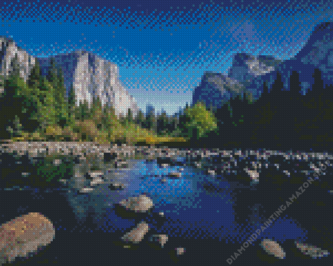 Yosemite Valley Diamond Painting