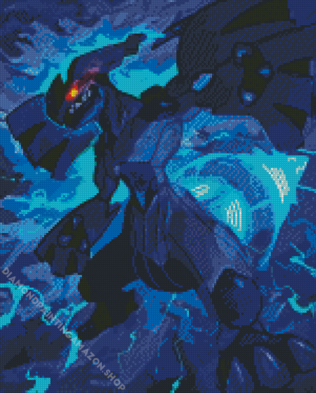 Zekrom Diamond Painting