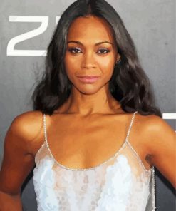 Zoe Saldana Diamond Painting