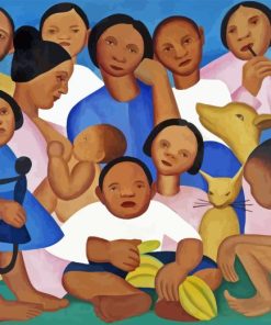 A Familia By Tarsila Do Amaral Diamond Painting