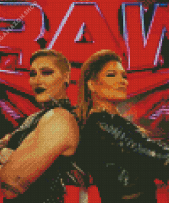 Ripley And Beth Phoenix Diamond Painting