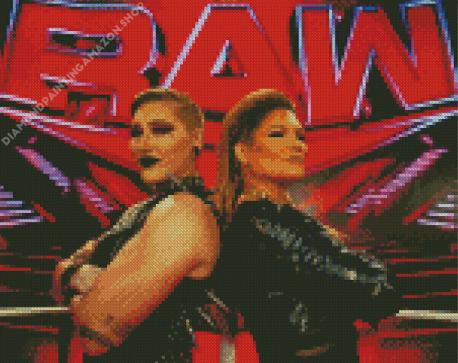 Ripley And Beth Phoenix Diamond Painting