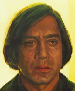 Abstract Anton Chigurh Diamond Painting