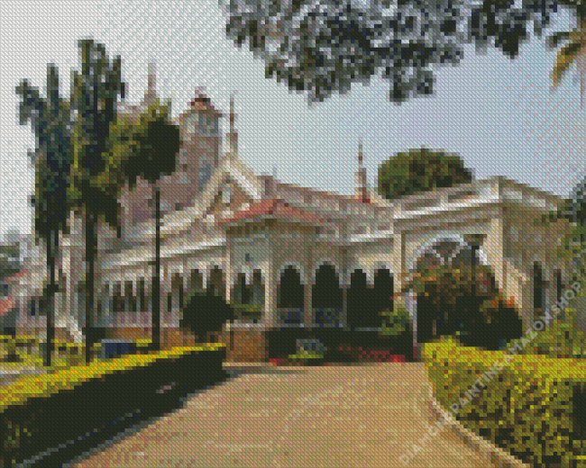 Aga Khan Palace Diamond Painting