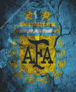 Argentina Football Flag Diamond Painting