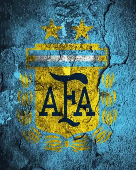 Argentina Football Flag Diamond Painting
