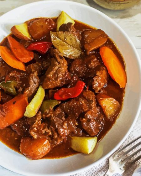 Beef Mechado Diamond Painting