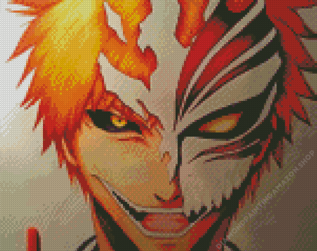 Bleach Hollow Mask Diamond Painting