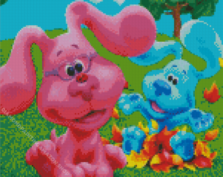 Blues Clues Diamond Painting