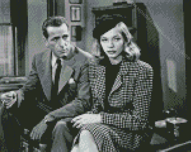 Bogart And Bacall Diamond Painting