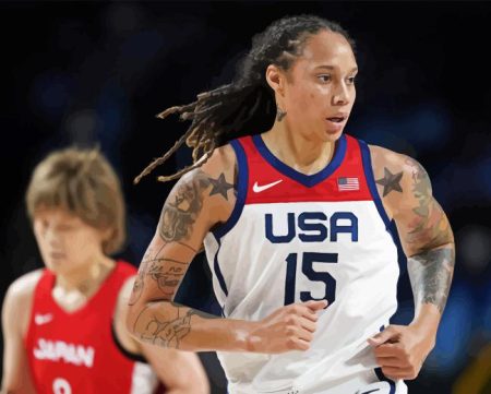 Brittney Griner Diamond Painting