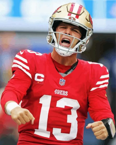 Brock Purdy Diamond Painting