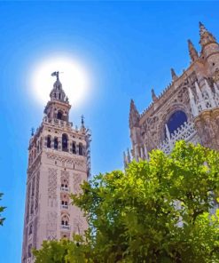 Cathedral Of La Giralda Diamond Painting