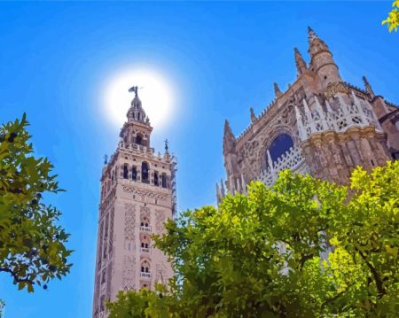 Cathedral Of La Giralda Diamond Painting