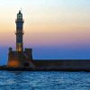 Chania Lighthouse Diamond Painting