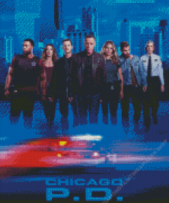 Chicago PD Serie Diamond Painting