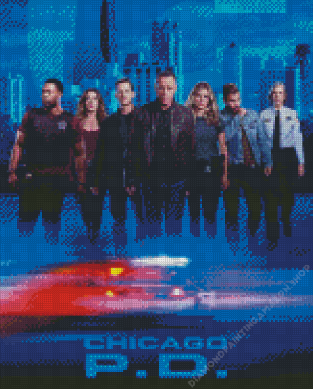 Chicago PD Serie Diamond Painting