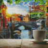 Coffee Venice City Diamond Painting