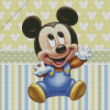 Cute Mickey Baby Diamond Painting