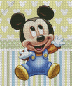 Cute Mickey Baby Diamond Painting