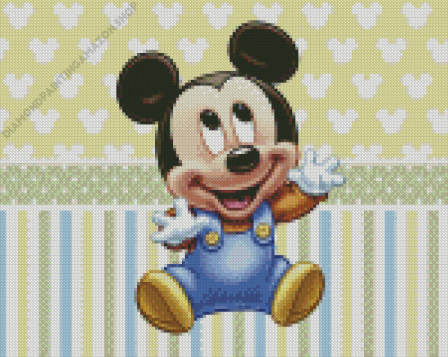 Cute Mickey Baby Diamond Painting