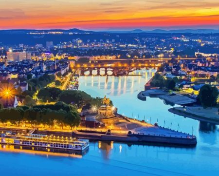 Deutsches Eck Diamond Painting