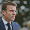 Emmanuel Macron Diamond Painting